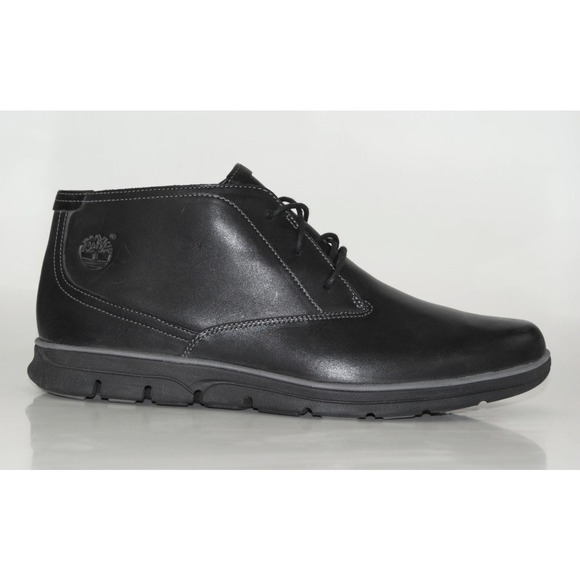 Timberland Earthkeepers Mens Bradstreet Black Leather Chukka Ankle Boots 12M - Picture 1 of 6